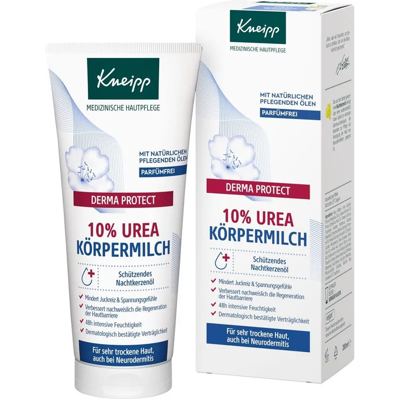 Kneipp Kneipp DERMA PROTECT 10 % UREA KÖRPERMILCH 200 ml Körperpflege – Produktbild 1 von 1