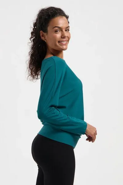 Urban Goddess Urban Goddess Budhi Yoga Langarm Shirt, Seamoss (grün), – Produktbild 2 von 3