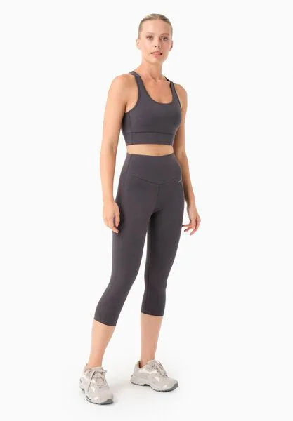 ORGANICATION ORGANICATION LISSA | Capri-Leggings aus Bio-Baumwolle, Shadow, – Produktbild 4 von 4