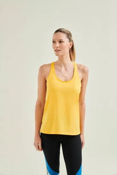 Wellicious Wellicious Racer Tank, Sunshine, – Produktbild 1 von 4