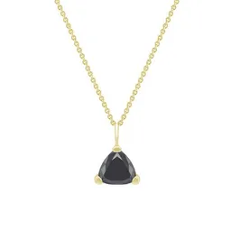 Eppi Eppi Goldkette mit schwarzen Diamanten im Trillion-Schliff Ferin – Produktbild 1 von 1
