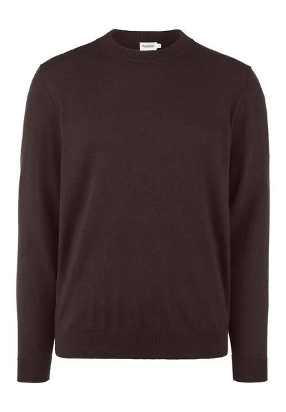 hessnatur hessnatur Pullover Regular aus reiner Bio-Merinowolle, Kakao braun, – Produktbild 3 von 4
