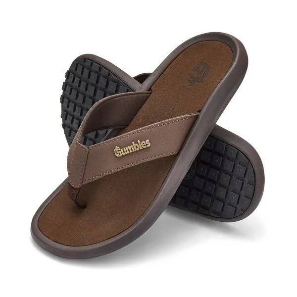 Gumbies Gumbies Noosa - Flip Flops, Brown, – Produktbild 1 von 4