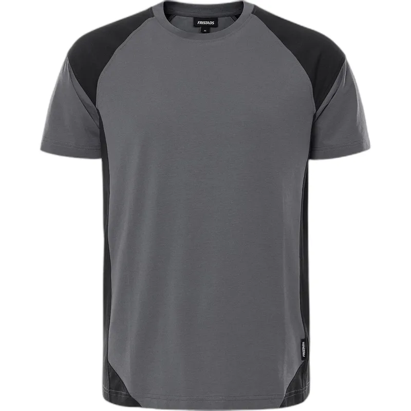 Fristads T-Shirt Fristads Heavy 7046 GTM, Gris, – Produktbild 2 von 2