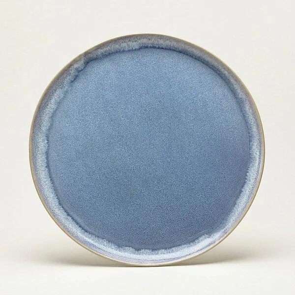 onomao onomao Großer Teller (L) - Traditionell, Graublau, – Produktbild 1 von 4