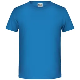 James & Nicholson James & Nicholson T-Shirt für Jungen in klassischer Form 8008B Gr. L-134/140 cobalt – Produktbild 1 von 1