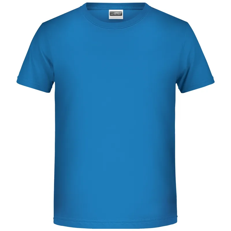 James & Nicholson James & Nicholson T-Shirt für Jungen in klassischer Form 8008B Gr. XS-98/104 cobalt – Produktbild 1 von 1