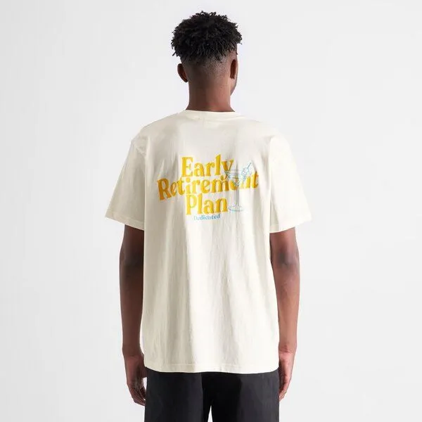 Dedicated DEDICATED T-Shirt Stockholm - Retirement Plan - aus Bio-Baumwolle – Produktbild 3 von 3