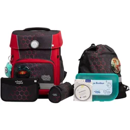 School-Mood School-Mood Champion Pro 7-tlg. Schulranzenset Mika (Drache) – Produktbild 1 von 1
