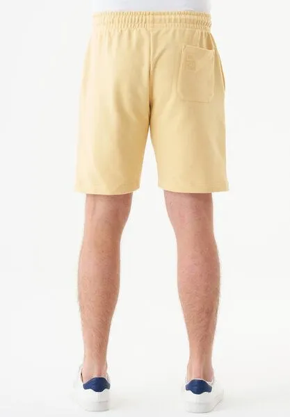 ORGANICATION ORGANICATION ESSENTIALS-SHADI- Shorts aus Bio-Baumwolle, Soft yellow, – Produktbild 4 von 4
