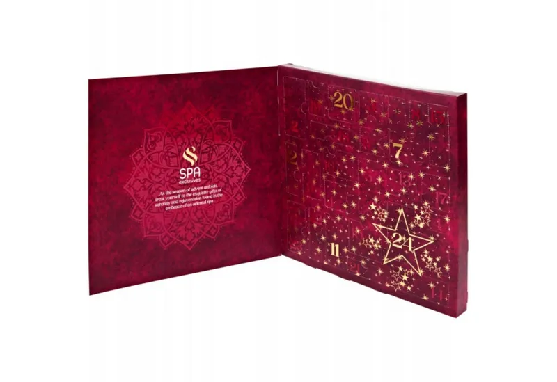 Festivalartikel Adventskalender Adventskalender Spa Wellness Kosmetik Geschenkset für Frauen & Mädchen – Produktbild 2 von 3