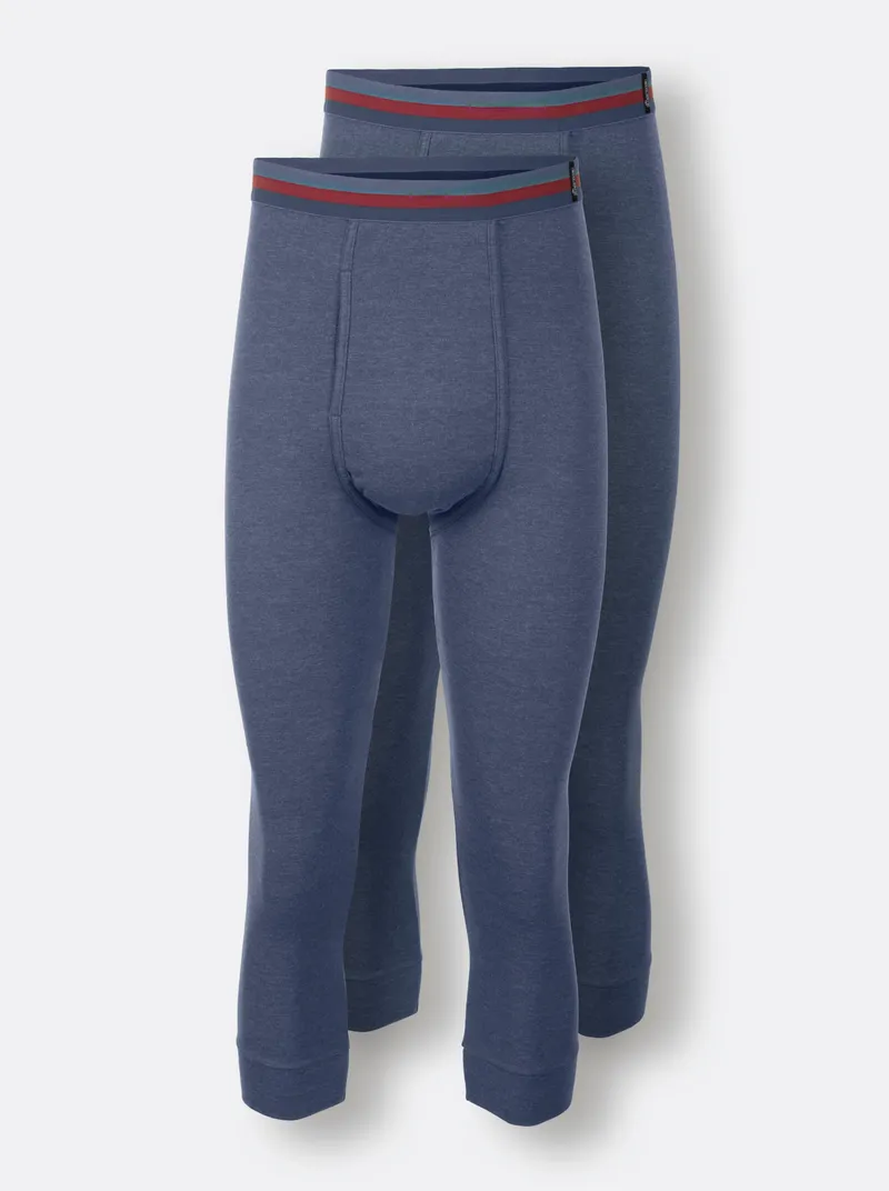KINGsCLUB Hose 3/4-lang rauchblau, Rauchblau, – Produktbild 2 von 2