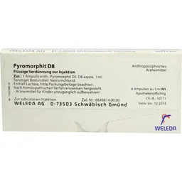 Weleda WELEDA PYROMORPHIT D 8 Ampullen 8X1 ml Ampullen – Produktbild 1 von 1