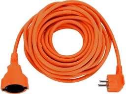 REV REV Schutzkontakt-Verlängerung H05VV-F 3G1,5², 10 m, orange – Produktbild 1 von 1