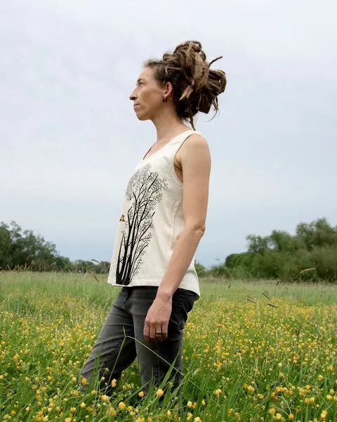 Cmig Cmig Damen Tank-Top Erle mit Elster in natural raw – Produktbild 4 von 4