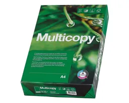 Multicopy Multicopy Drucker- und Kopierpapier Kopierpapier DIN A4 - 500Blatt - 90g/m² – Produktbild 1 von 1