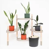 CitySens CitySens Blumenregal mit 4 Ablagen und automatischer Bewässerung., Gris, – Produktbild 1 von 1
