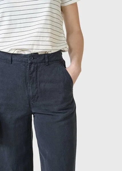 Klitmøller Klitmøller Lyocell-Hose Lydia, Navy, – Produktbild 1 von 4