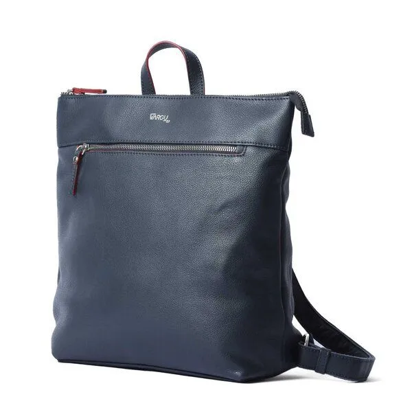Vargu Vargu Echtleder Rucksack Femen 1, Navy, – Produktbild 3 von 4