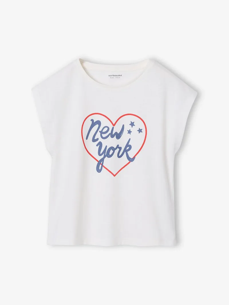 Vertbaudet 3er-Pack Mädchen T-Shirts BASIC, Hellblau, – Produktbild 2 von 4