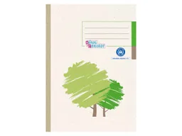 Notizbuch 'Grüner Baum' kariert DIN A5 – Produktbild 1 von 1