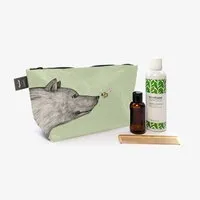 paprcuts paprcuts Kulturbeutel, Die begegnung | ligarti koop (mint), – Produktbild 1 von 1