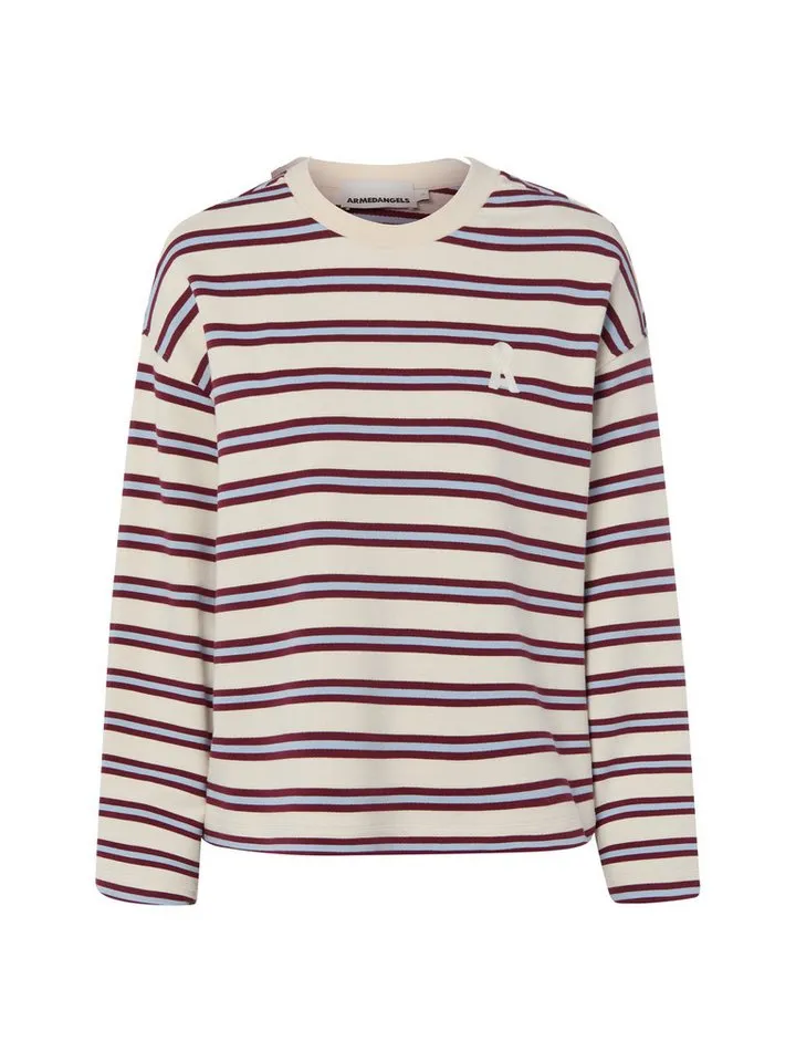 ARMEDANGELS ARMEDANGELS Sweatshirt Frankaa, Ecru mehrfarbig - 0002, – Produktbild 1 von 2