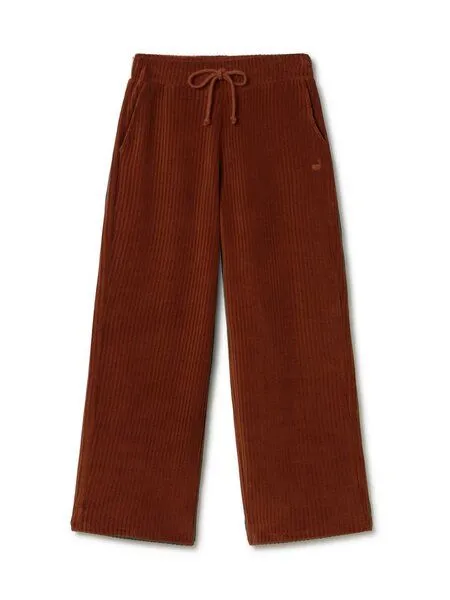 TWOTHIRDS TWOTHIRDS Velour-Loungewear-Hose Abruka, Wine, – Produktbild 1 von 3