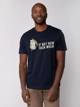 watapparel watapparel T-Shirt Unisex If not now then when – Produktbild 1 von 1