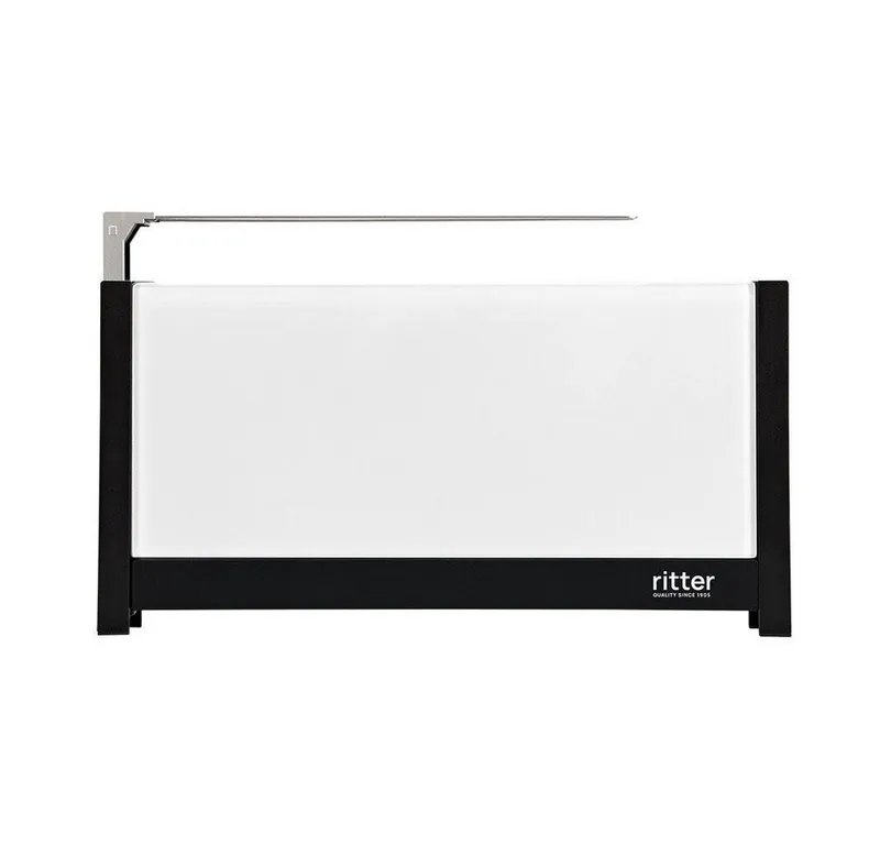 ritter ritter Langschlitz-Toaster "volcano 5" mit Brötchenaufsatz, extra schmal, Weiß, – Produktbild 3 von 6