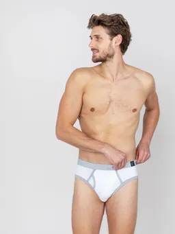 erlich textil erlich textil Theo für Männer aus Baumwolle in weiß – Produktbild 1 von 1