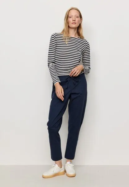 recolution Damen Jogg Chino aus Bio-Baumwoll Mix - KALE - recolution, Dark navy (blau), – Produktbild 2 von 4