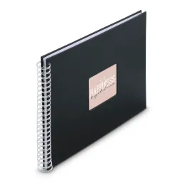 Hama Hama Spiral-Album "Fine Art", 36x32 cm, 50 weiße Seiten, New Black – Produktbild 1 von 1