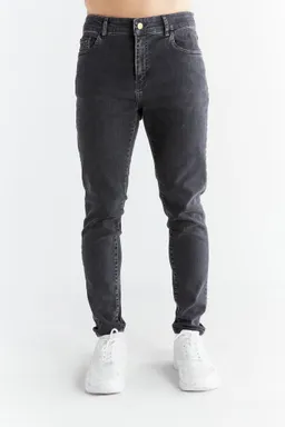 Evermind Evermind Herren vegan Jeans Stretch Skinny Fit Carbon Grau – Produktbild 1 von 1