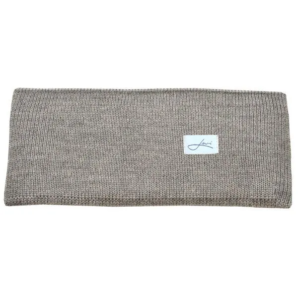 Lou-i Lou-i Stirnband aus Schurwolle Made in Germany, Grau, – Produktbild 2 von 4