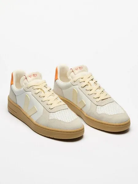 Veja Veja Damen Sneaker - V-82, Pure calcaire fury (orange), – Produktbild 3 von 5