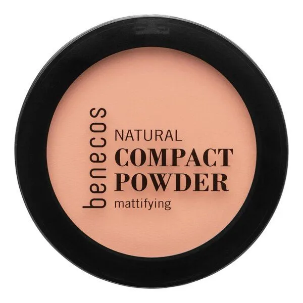 Benecos benecos Naturkosmetik - Compact Powder - mattierend - vegan, Fair, – Produktbild 1 von 2