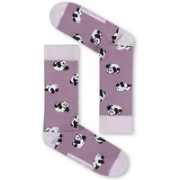 GreenBomb GREENBOMB Panda Roll Socks - Lässige Socken aus Bio-Baumwoll Mix / hochwertiger Print / Fair & Vegan – Produktbild 1 von 1