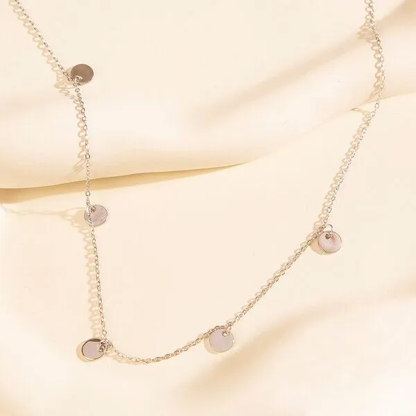 ELEKTROPULLI ELEKTROPULLI Feine Münzen Kette, Silber, – Produktbild 3 von 4
