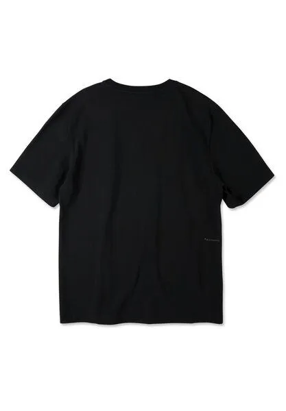 PINQPONQ pinqponq Herren T-Shirt aus Bio-Baumwolle, Black(schwarz), – Produktbild 3 von 3