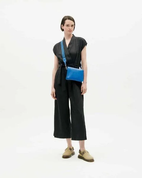 thinking mu thinking mu Jumpsuit, Malawi aus Bio-Baumwolle, Schwarz, – Produktbild 2 von 2