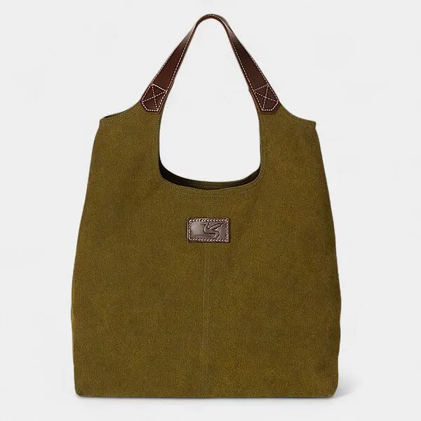 Dragolina Dragolina Schultertasche Fräulein Hilda, Moosgrün (hellgrün), – Produktbild 1 von 1