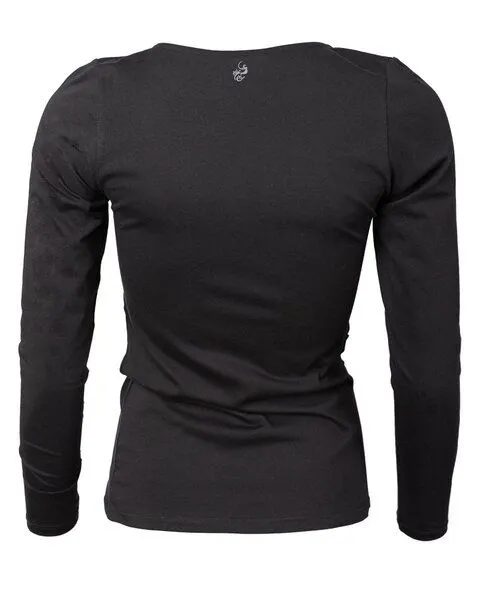 Alma & Lovis Alma & Lovis Cascade Shirt, Schwarz, – Produktbild 2 von 2