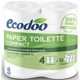 Ecodoo Ecodoo Toilettenpapier Compact (4 Rollen) – Produktbild 1 von 1