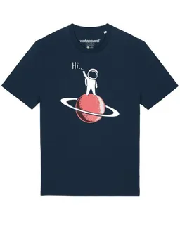 watapparel watapparel T-Shirt Unisex Astronaut says Hi – Produktbild 1 von 1