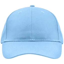 Myrtle Beach myrtle beach Klassisches 6 Panel Cap mit gebürsteter Oberfläche MB6118 Gr. one size light-blue – Produktbild 1 von 1