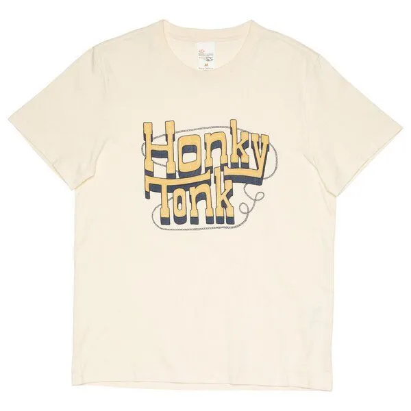 Nudie Jeans Nudie Jeans T-Shirt Roy Honky Tonk, Ecru, – Produktbild 1 von 4