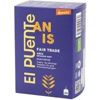 El Puente El Puente Demeter Bio-Kräutertee-Beutel Anis | Fair Trade | Bio-zertifiziert | Vegan | Glutenfrei, Mehrfarbig, – Produktbild 1 von 1