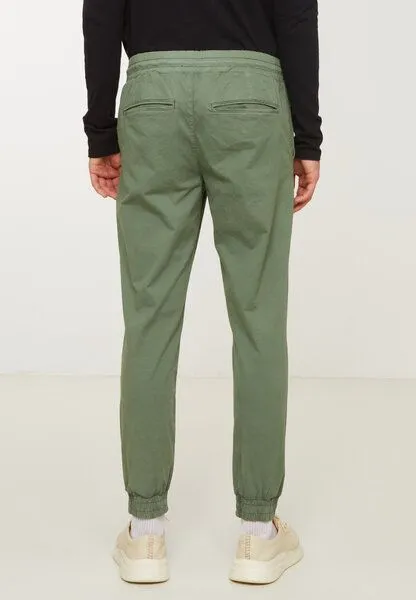 recolution Herren Jogg Chino aus Bio-Baumwoll Mix - MUSA - recolution, Khaki (grün), – Produktbild 3 von 7