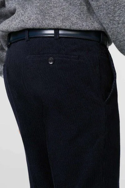 Meyer MEYER Wollcord Chino, Blau (marine), – Produktbild 7 von 8